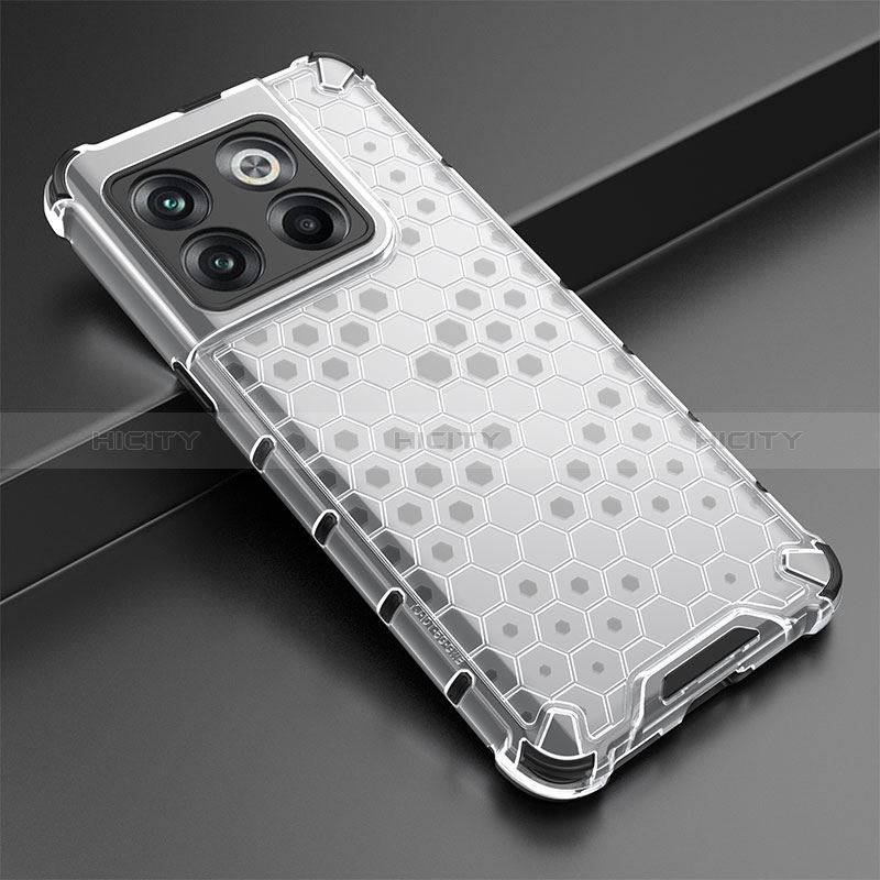 Custodia Silicone Trasparente Laterale 360 Gradi Cover AM3 per OnePlus 10T 5G