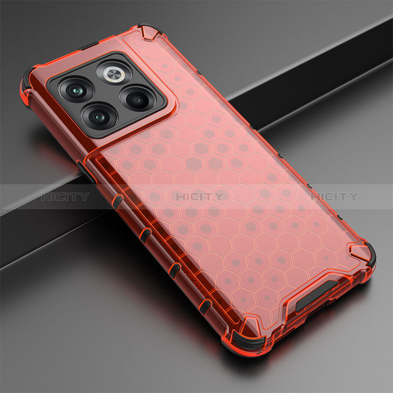 Custodia Silicone Trasparente Laterale 360 Gradi Cover AM3 per OnePlus 10T 5G