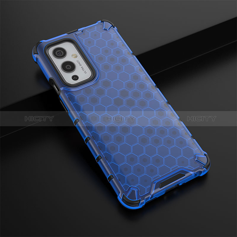 Custodia Silicone Trasparente Laterale 360 Gradi Cover AM3 per OnePlus 9 5G