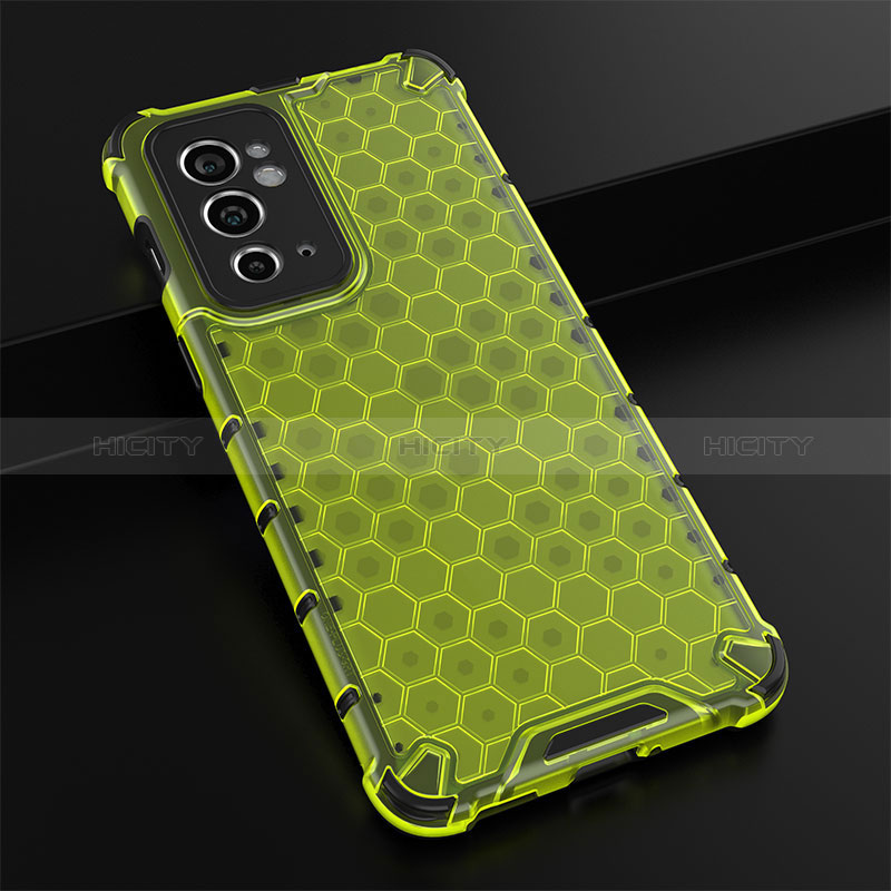 Custodia Silicone Trasparente Laterale 360 Gradi Cover AM3 per OnePlus 9RT 5G