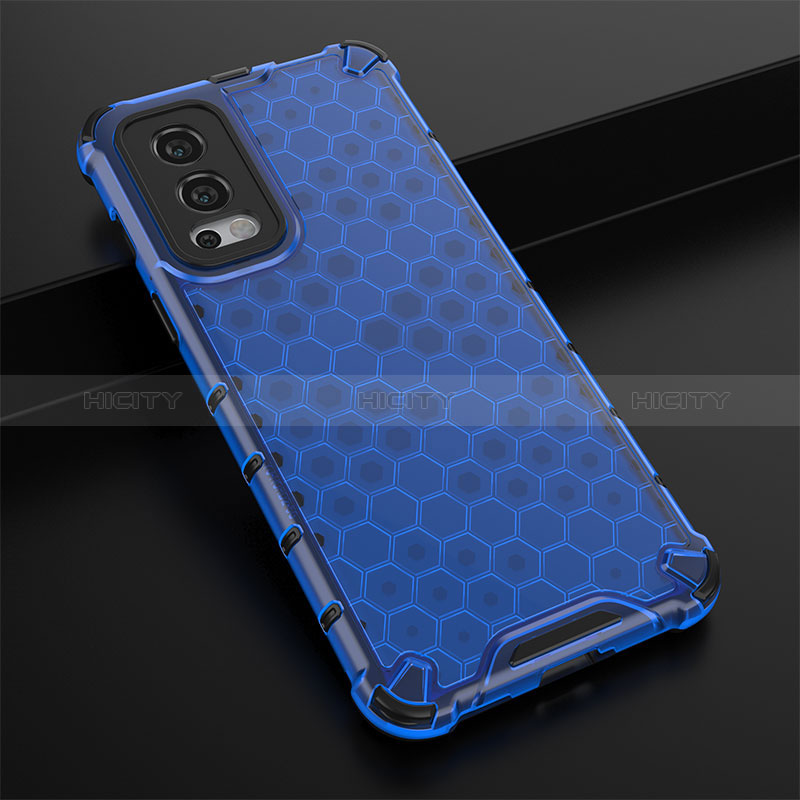 Custodia Silicone Trasparente Laterale 360 Gradi Cover AM3 per OnePlus Nord 2 5G