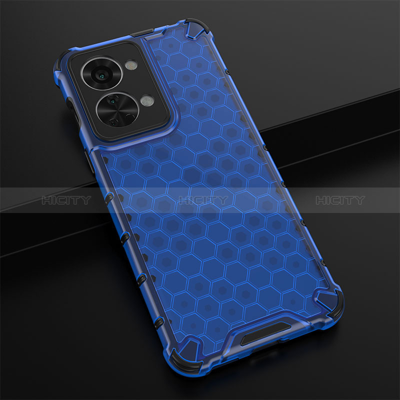 Custodia Silicone Trasparente Laterale 360 Gradi Cover AM3 per OnePlus Nord 2T 5G