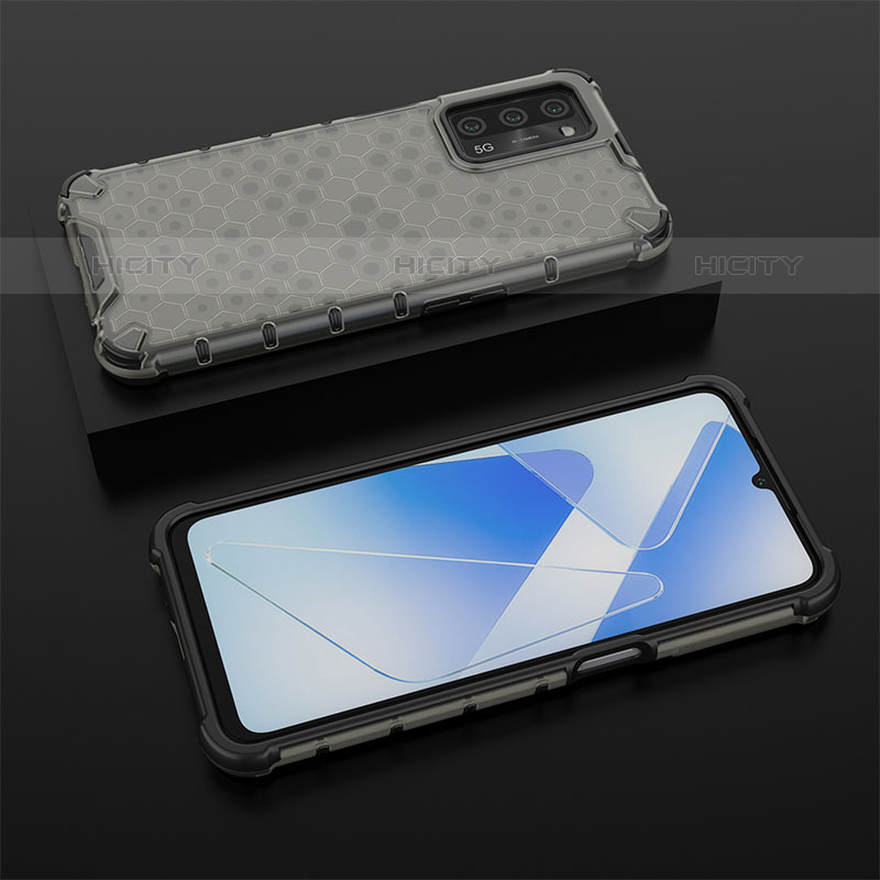 Custodia Silicone Trasparente Laterale 360 Gradi Cover AM3 per Oppo A55 5G