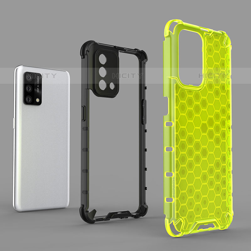 Custodia Silicone Trasparente Laterale 360 Gradi Cover AM3 per Oppo A74 4G