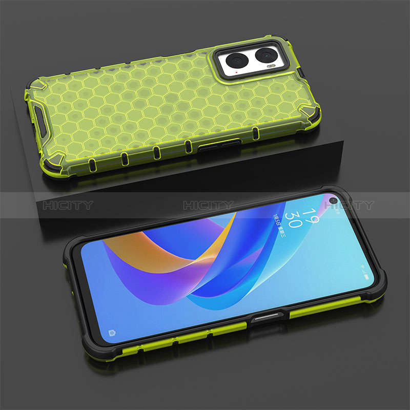 Custodia Silicone Trasparente Laterale 360 Gradi Cover AM3 per Oppo A76