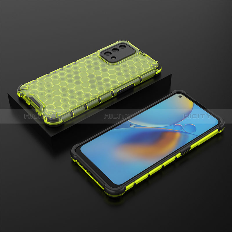 Custodia Silicone Trasparente Laterale 360 Gradi Cover AM3 per Oppo F19