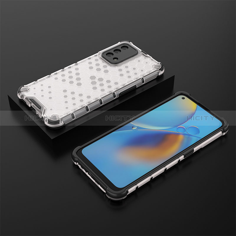 Custodia Silicone Trasparente Laterale 360 Gradi Cover AM3 per Oppo F19