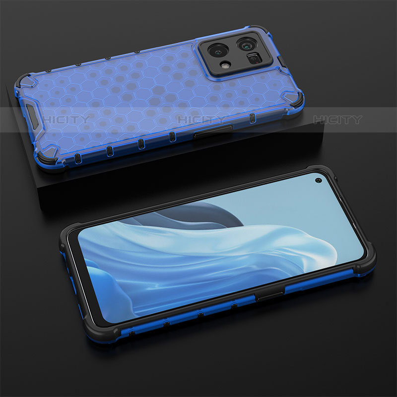 Custodia Silicone Trasparente Laterale 360 Gradi Cover AM3 per Oppo Reno8 4G