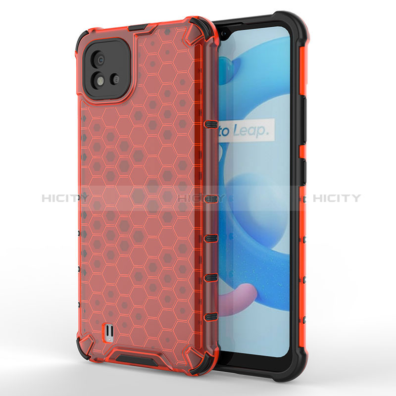 Custodia Silicone Trasparente Laterale 360 Gradi Cover AM3 per Realme C20A