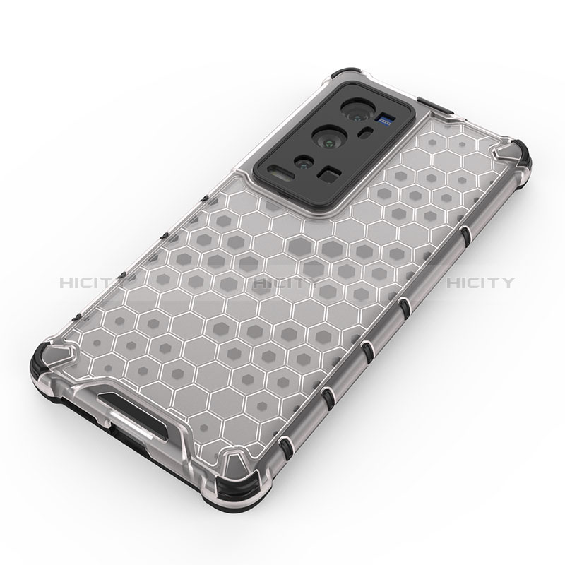 Custodia Silicone Trasparente Laterale 360 Gradi Cover AM3 per Vivo X60 Pro+ Plus 5G