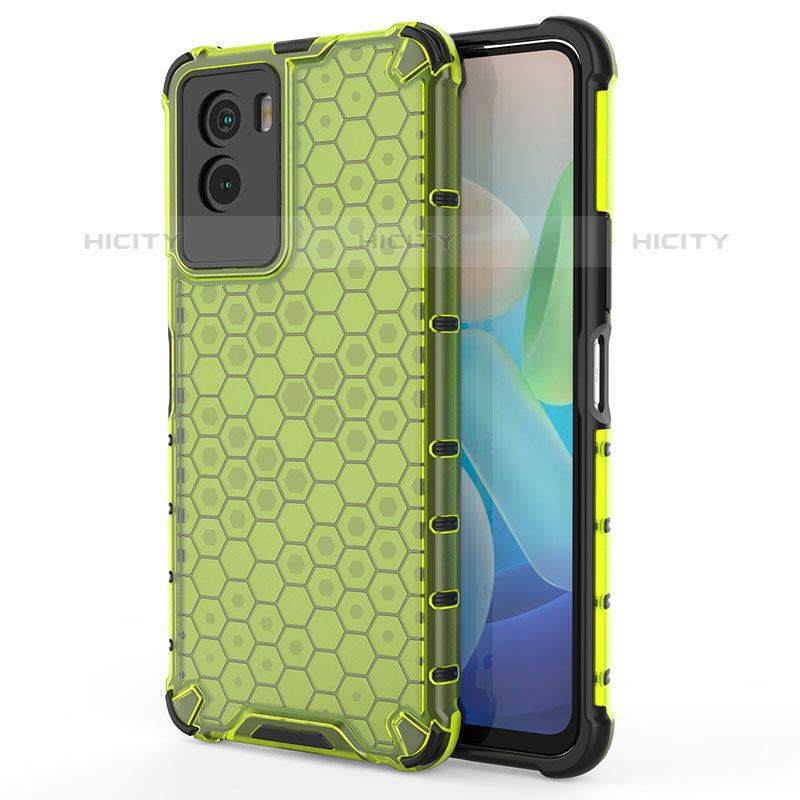 Custodia Silicone Trasparente Laterale 360 Gradi Cover AM3 per Vivo Y72t Verde