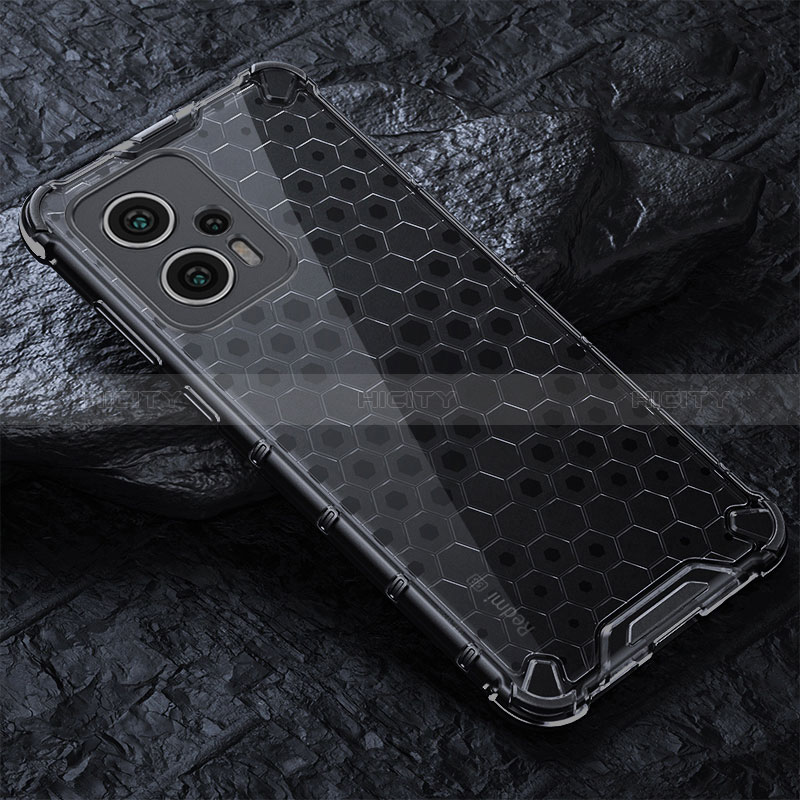 Custodia Silicone Trasparente Laterale 360 Gradi Cover AM3 per Xiaomi Poco X4 GT 5G