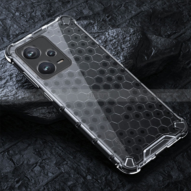 Custodia Silicone Trasparente Laterale 360 Gradi Cover AM3 per Xiaomi Poco X5 5G
