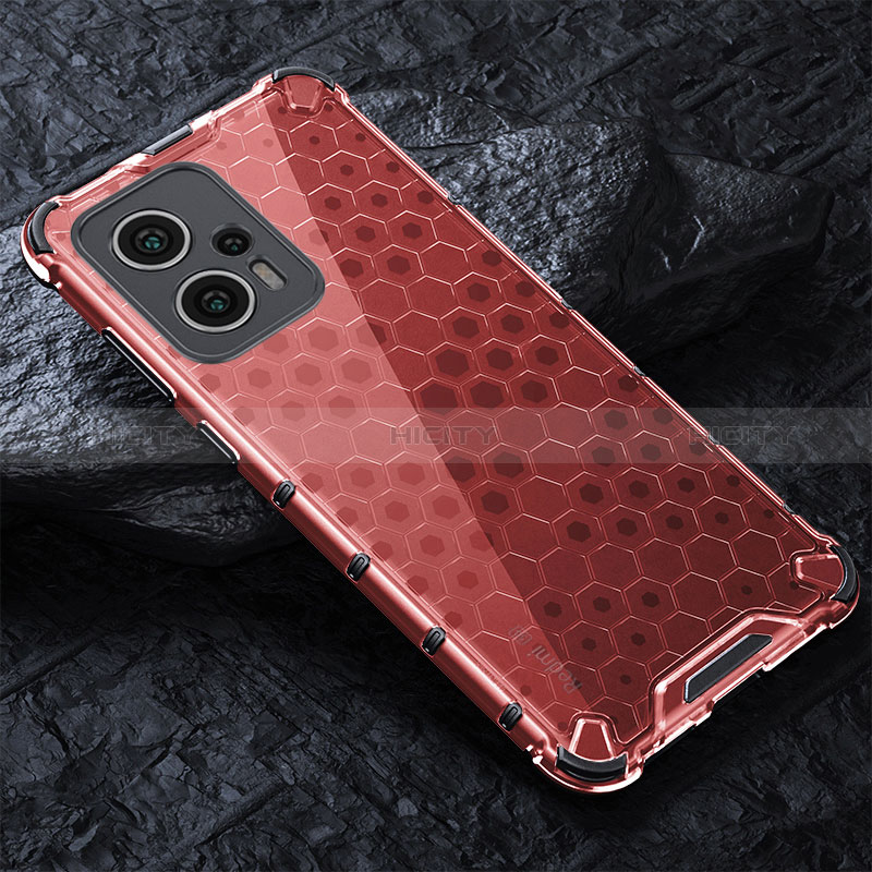 Custodia Silicone Trasparente Laterale 360 Gradi Cover AM3 per Xiaomi Redmi K50i 5G