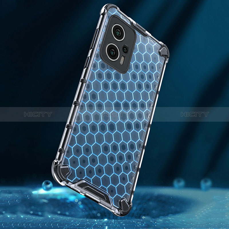 Custodia Silicone Trasparente Laterale 360 Gradi Cover AM3 per Xiaomi Redmi K50i 5G