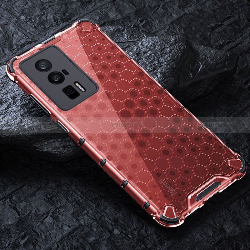 Custodia Silicone Trasparente Laterale 360 Gradi Cover AM3 per Xiaomi Redmi K60 Pro 5G