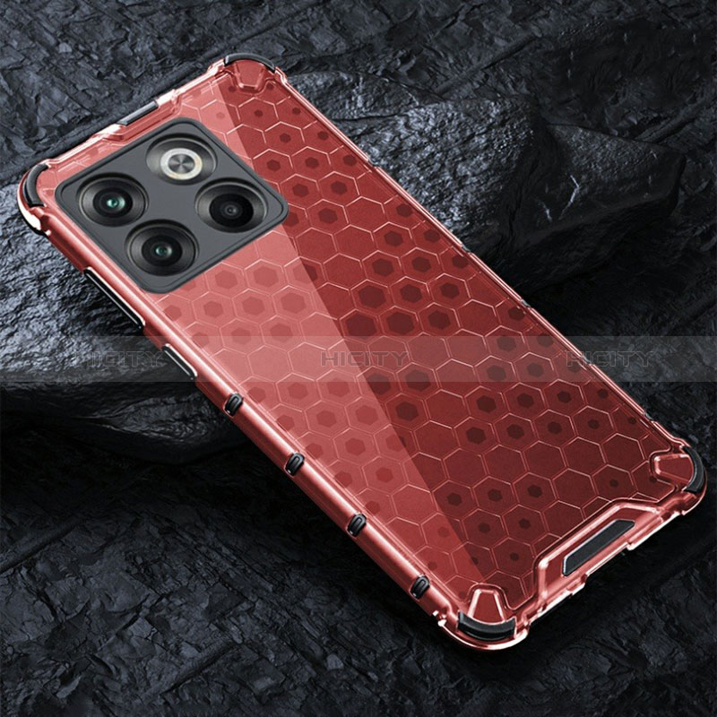 Custodia Silicone Trasparente Laterale 360 Gradi Cover AM4 per OnePlus 10T 5G