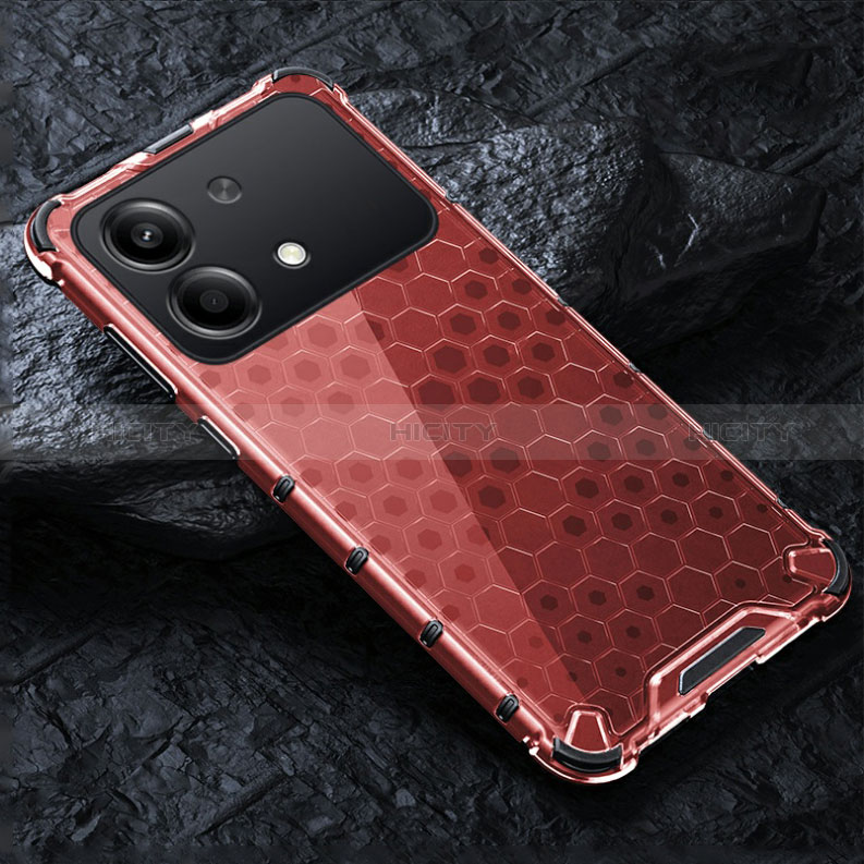 Custodia Silicone Trasparente Laterale 360 Gradi Cover AM4 per Xiaomi Redmi Note 13R Pro 5G