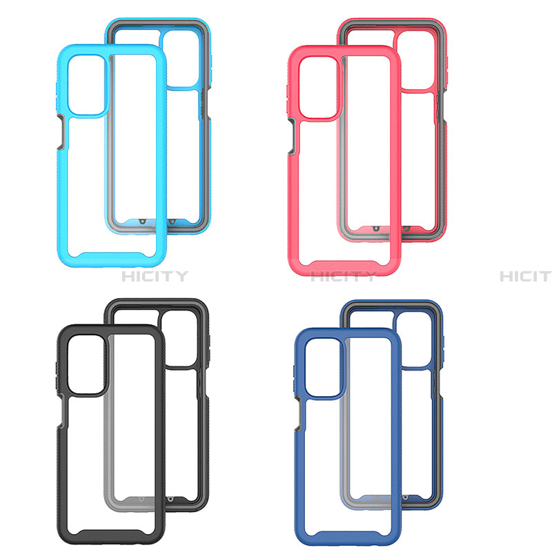 Custodia Silicone Trasparente Laterale 360 Gradi Cover JX1 per Samsung Galaxy A23 4G