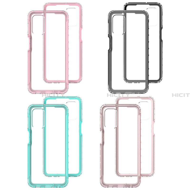 Custodia Silicone Trasparente Laterale 360 Gradi Cover JX1 per Samsung Galaxy A32 4G