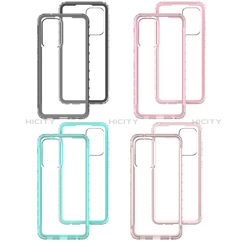 Custodia Silicone Trasparente Laterale 360 Gradi Cover JX1 per Samsung Galaxy A52s 5G