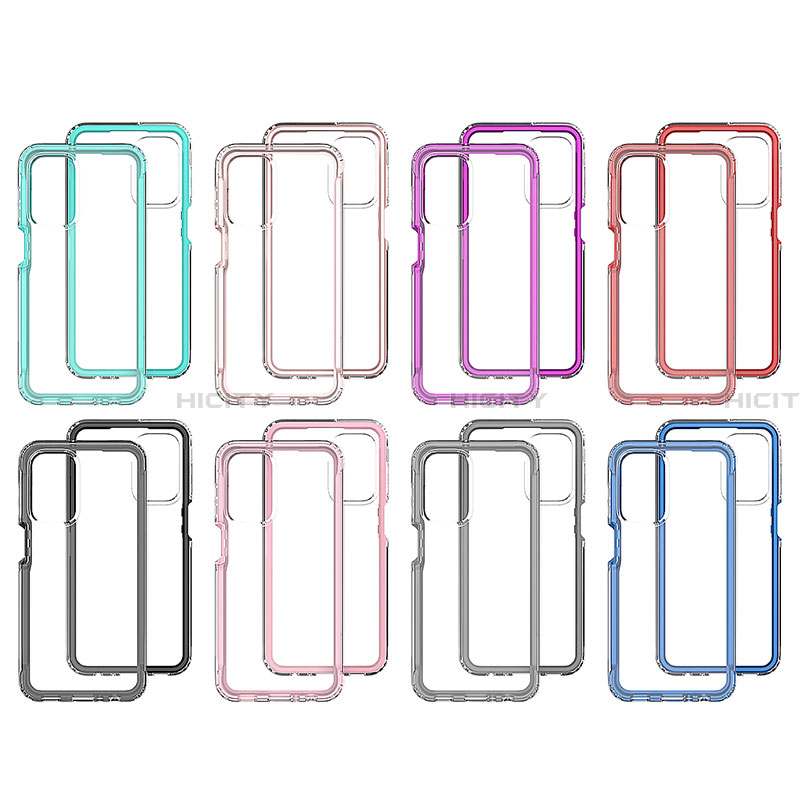 Custodia Silicone Trasparente Laterale 360 Gradi Cover JX2 per Samsung Galaxy A23 4G