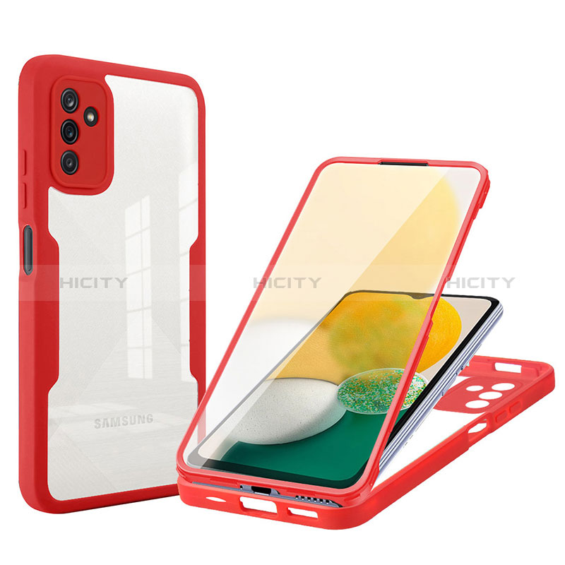 Custodia Silicone Trasparente Laterale 360 Gradi Cover MJ1 per Samsung Galaxy A04s