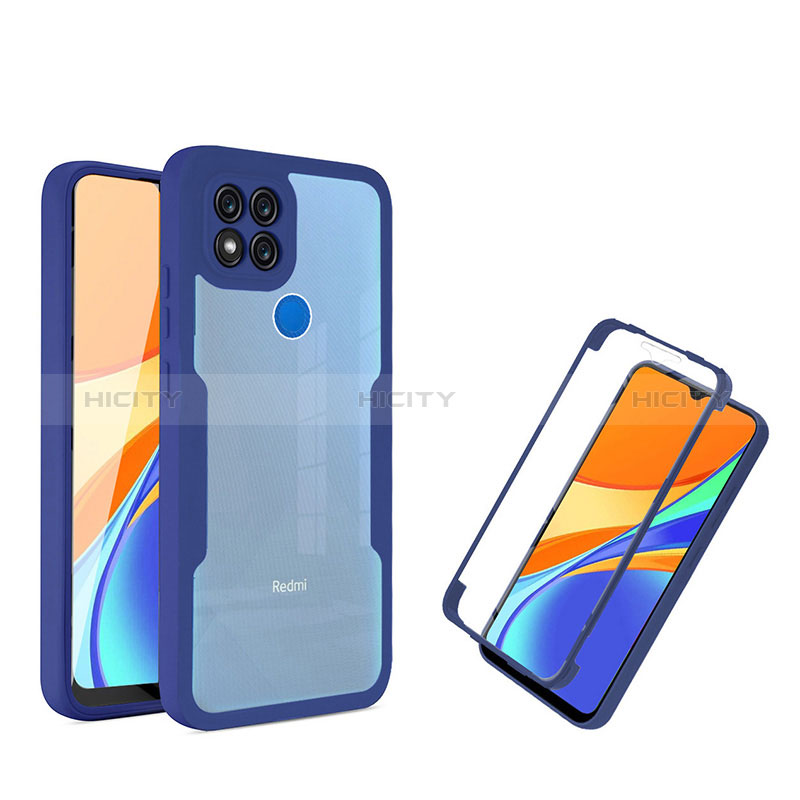 Custodia Silicone Trasparente Laterale 360 Gradi Cover MJ1 per Xiaomi Redmi 9 Activ