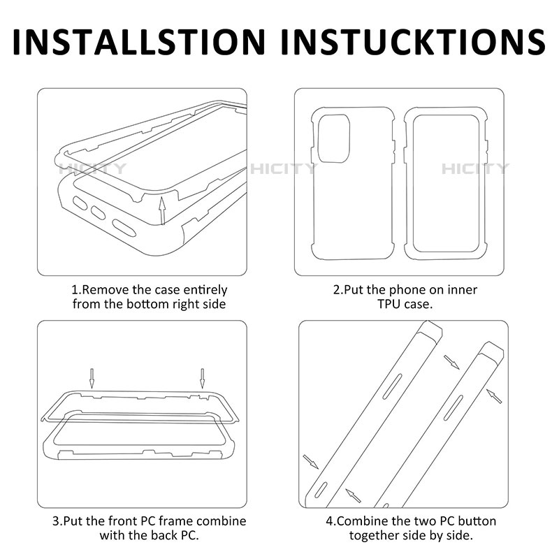 Custodia Silicone Trasparente Laterale 360 Gradi Cover MJ2 per Samsung Galaxy M32 5G