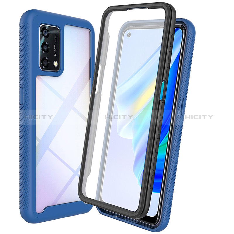 Custodia Silicone Trasparente Laterale 360 Gradi Cover per Oppo A95 4G