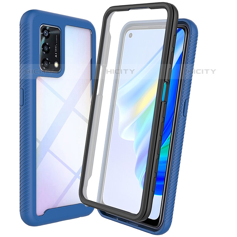 Custodia Silicone Trasparente Laterale 360 Gradi Cover per Oppo Reno6 Lite