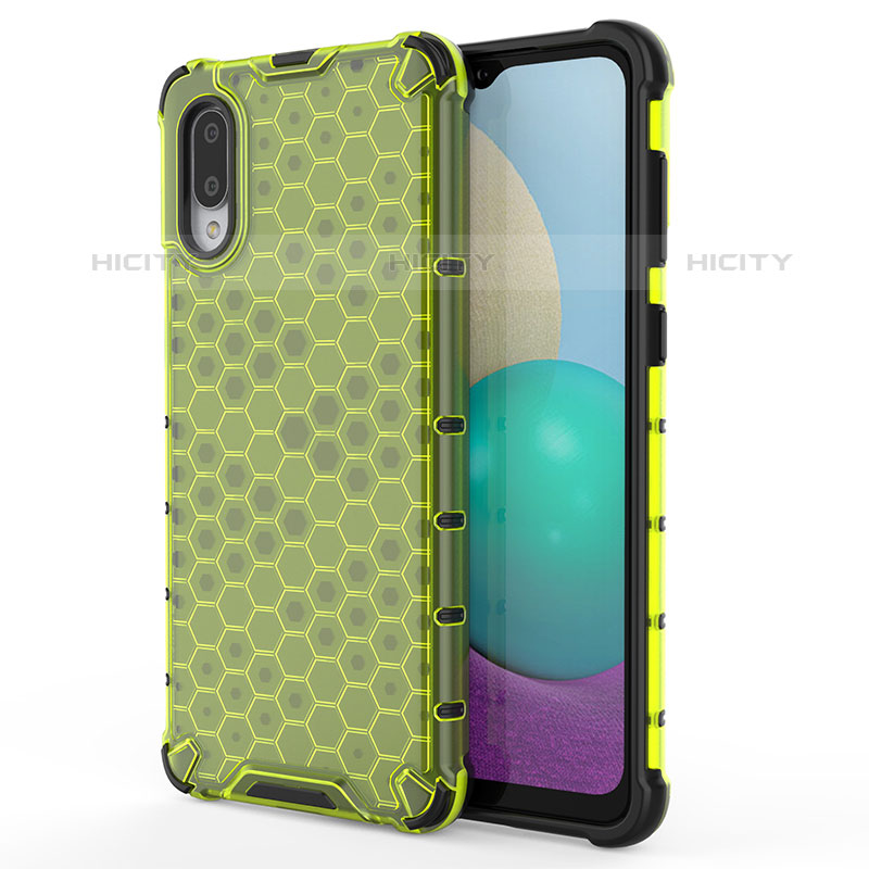 Custodia Silicone Trasparente Laterale 360 Gradi Cover per Samsung Galaxy M02