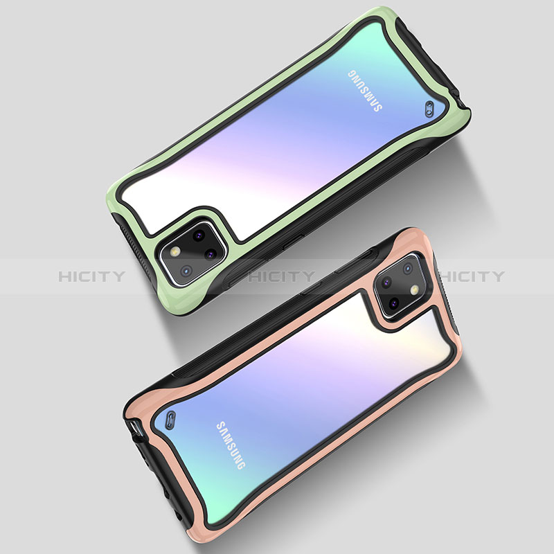 Custodia Silicone Trasparente Laterale 360 Gradi Cover per Samsung Galaxy Note 10 Lite