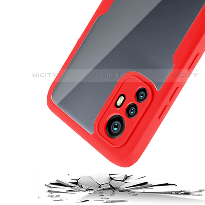 Custodia Silicone Trasparente Laterale 360 Gradi Cover per Xiaomi Mi 12X 5G