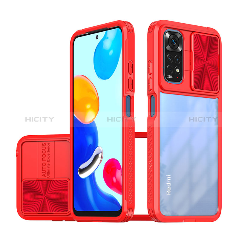 Custodia Silicone Trasparente Laterale 360 Gradi Cover QW1 per Xiaomi Redmi Note 11 4G (2022)