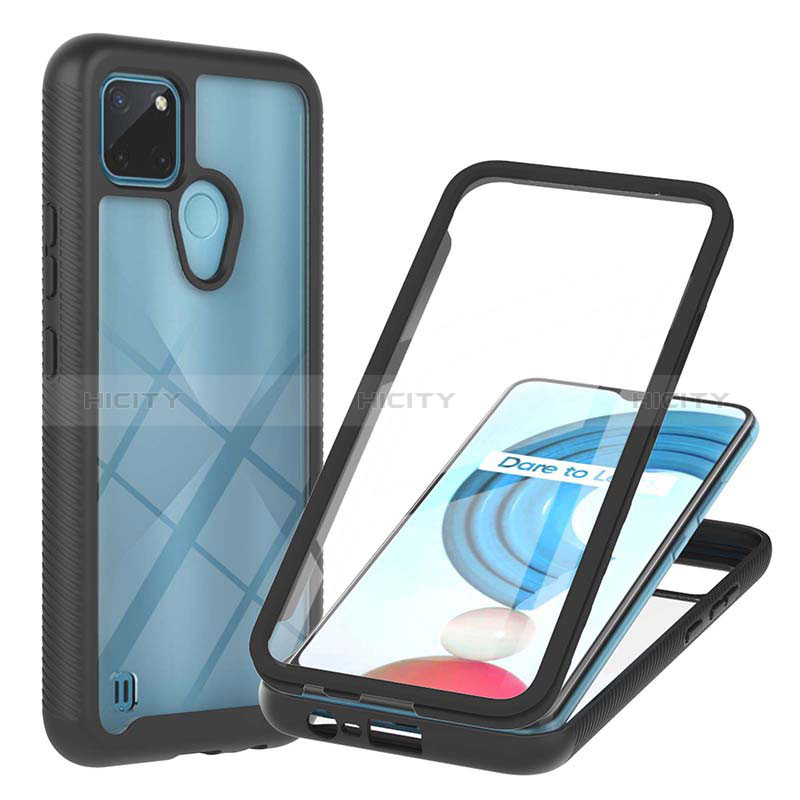 Custodia Silicone Trasparente Laterale 360 Gradi Cover YB1 per Realme C21Y