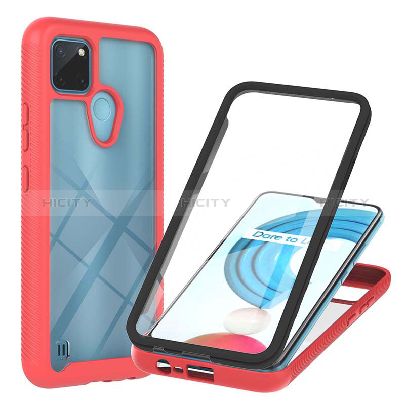 Custodia Silicone Trasparente Laterale 360 Gradi Cover YB1 per Realme C21Y