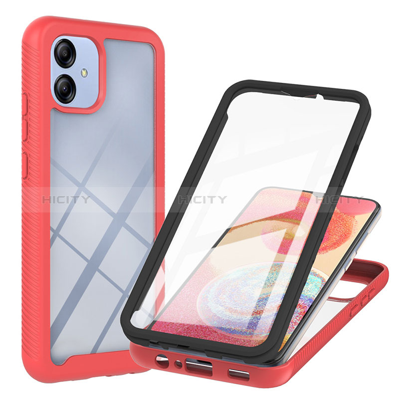 Custodia Silicone Trasparente Laterale 360 Gradi Cover YB1 per Samsung Galaxy A04 4G