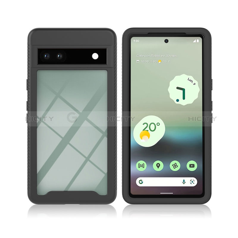 Custodia Silicone Trasparente Laterale 360 Gradi Cover YB2 per Google Pixel 7a 5G