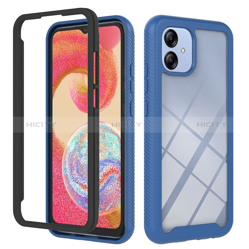 Custodia Silicone Trasparente Laterale 360 Gradi Cover YB2 per Samsung Galaxy A04 4G