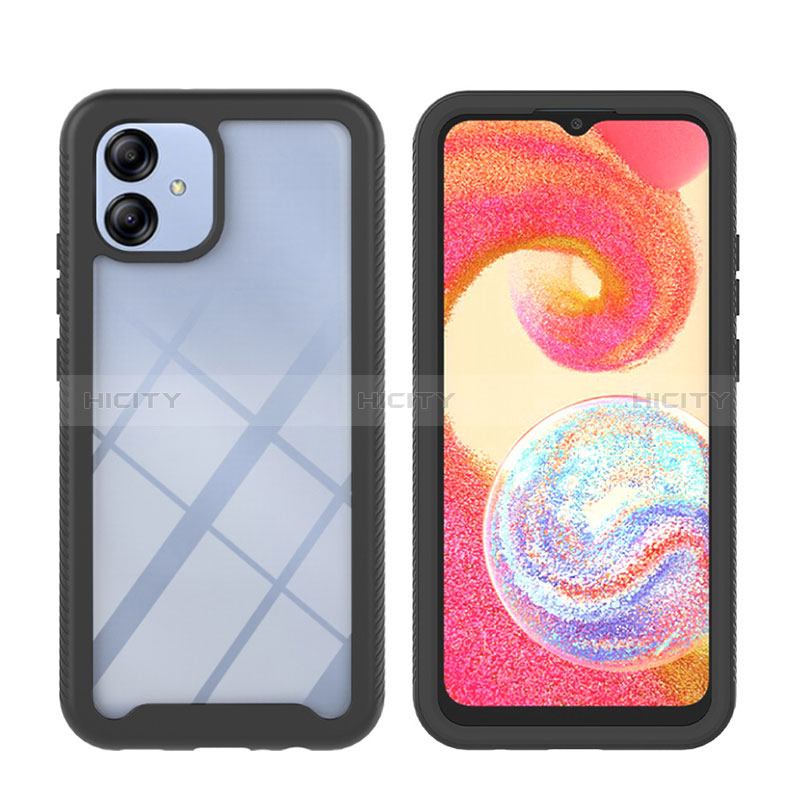 Custodia Silicone Trasparente Laterale 360 Gradi Cover YB2 per Samsung Galaxy A04 4G