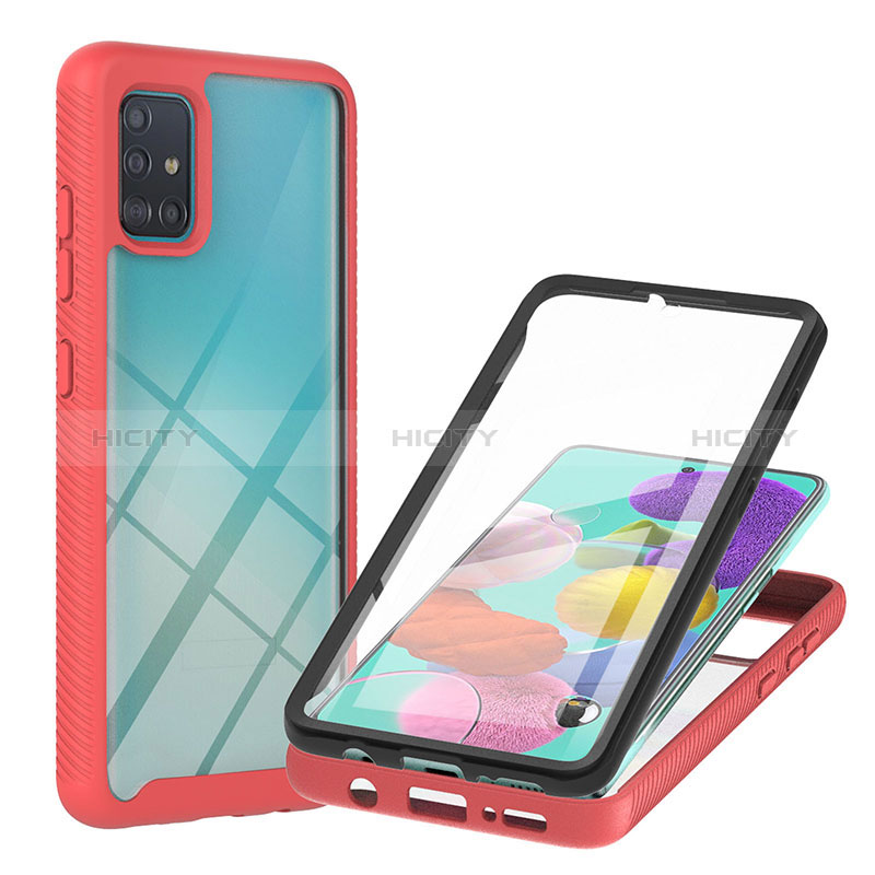 Custodia Silicone Trasparente Laterale 360 Gradi Cover YB2 per Samsung Galaxy M40S