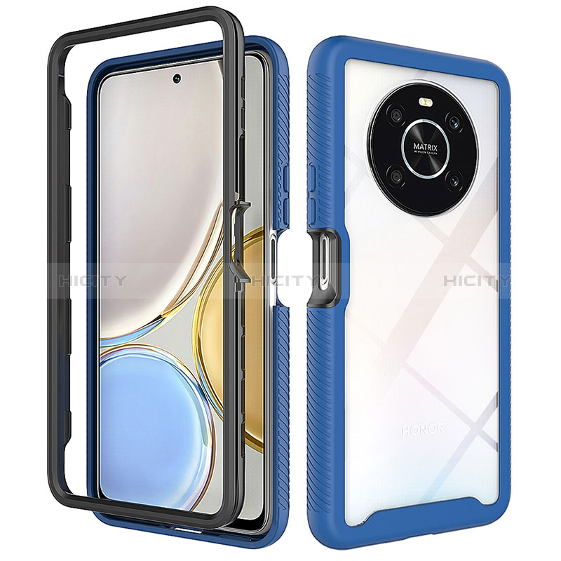 Custodia Silicone Trasparente Laterale 360 Gradi Cover ZJ1 per Huawei Honor Magic4 Lite 4G