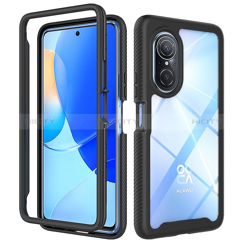 Custodia Silicone Trasparente Laterale 360 Gradi Cover ZJ1 per Huawei Nova 9 SE