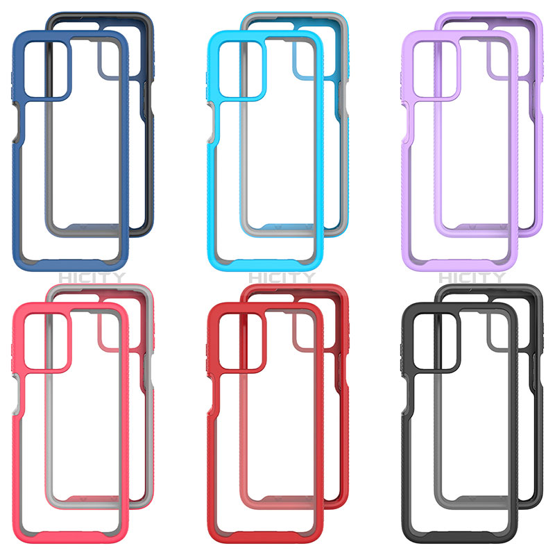 Custodia Silicone Trasparente Laterale 360 Gradi Cover ZJ1 per Motorola Moto G 5G (2023)