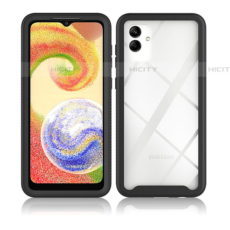 Custodia Silicone Trasparente Laterale 360 Gradi Cover ZJ1 per Samsung Galaxy A04E