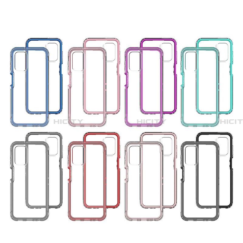 Custodia Silicone Trasparente Laterale 360 Gradi Cover ZJ1 per Samsung Galaxy A13 4G