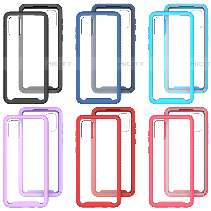 Custodia Silicone Trasparente Laterale 360 Gradi Cover ZJ1 per Samsung Galaxy F14 5G