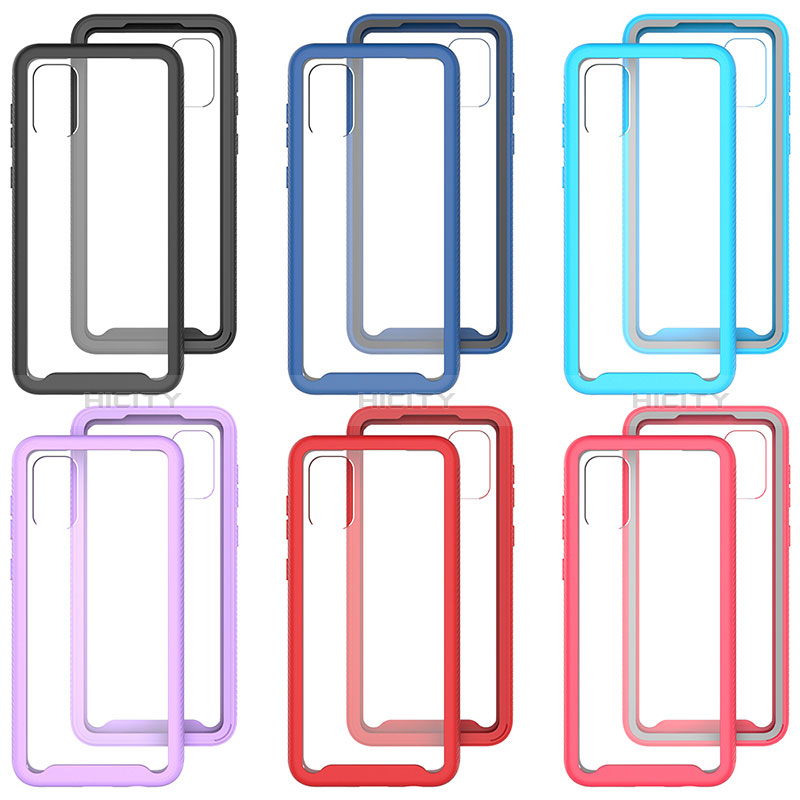 Custodia Silicone Trasparente Laterale 360 Gradi Cover ZJ1 per Samsung Galaxy M04