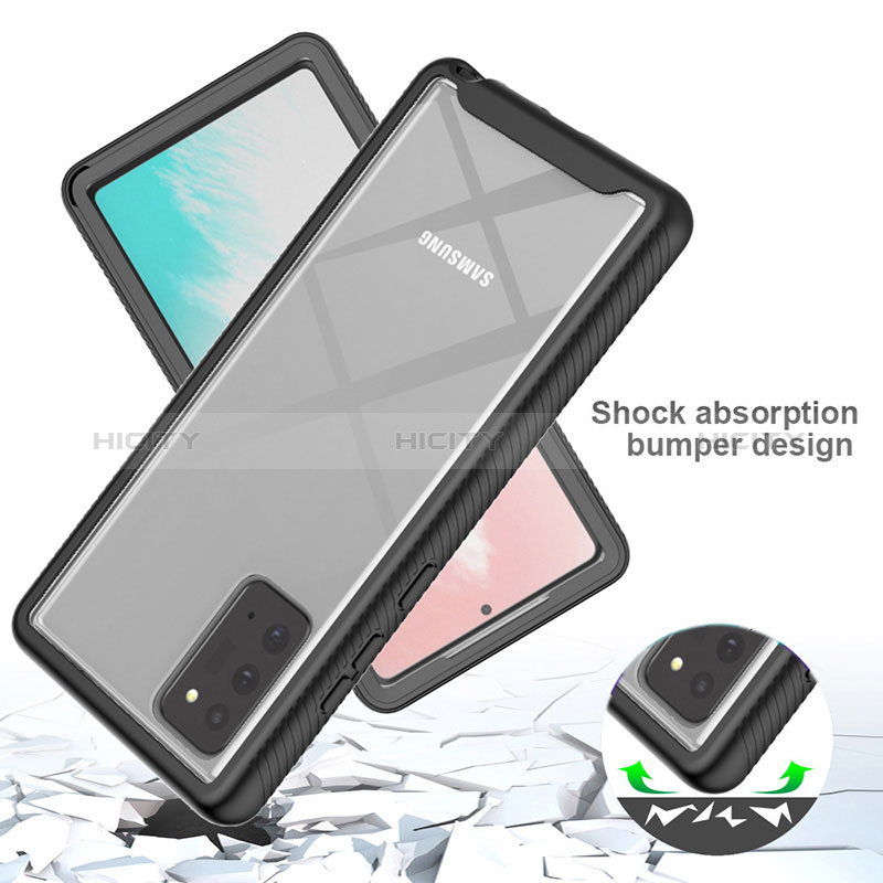 Custodia Silicone Trasparente Laterale 360 Gradi Cover ZJ1 per Samsung Galaxy Note 20 5G